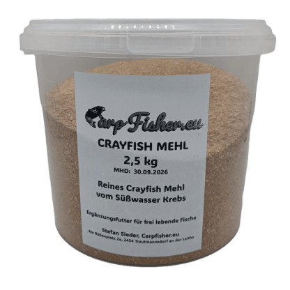 Crayfish Mehl (Krebs Mehl) | 2,5 kg Eimer – Bild 2